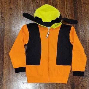 Disney Parks Kids Unisex Goofy Zip Hoodie Size M 8